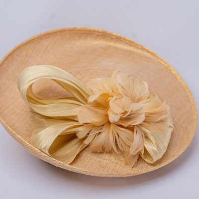 Gold Fascinator
